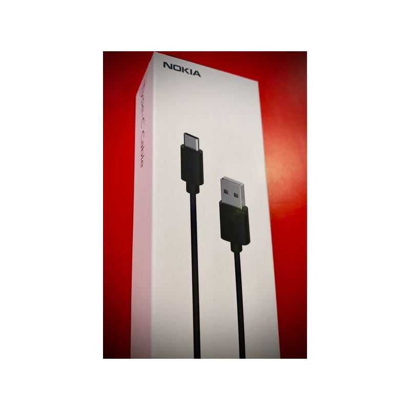 Nokia CA-610 USB-C Cable Black Blister